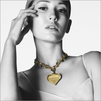 Prada Launches a 100% Recycled Gold Jewelry Collection